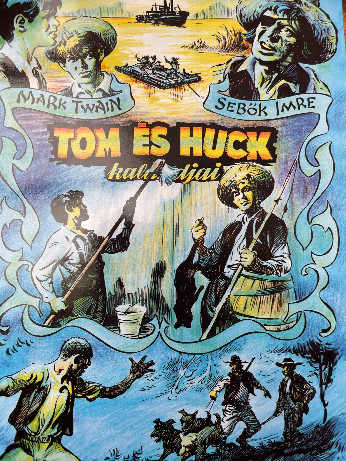 Tom és Huck kalandjai - képregény (fekete-fehér)