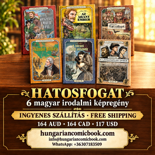 Megérkezett a Hatosfogat: hat klasszikus képregény egy csomagban!