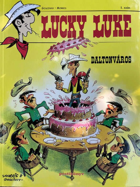 Lucky Luke 1. - Daltonváros / színes képregény