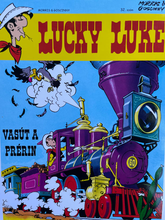 Lucky Luke 32. - Vasút a prérin